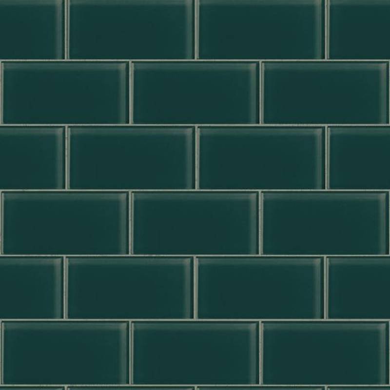 Плитка кабанчик Изумрудная