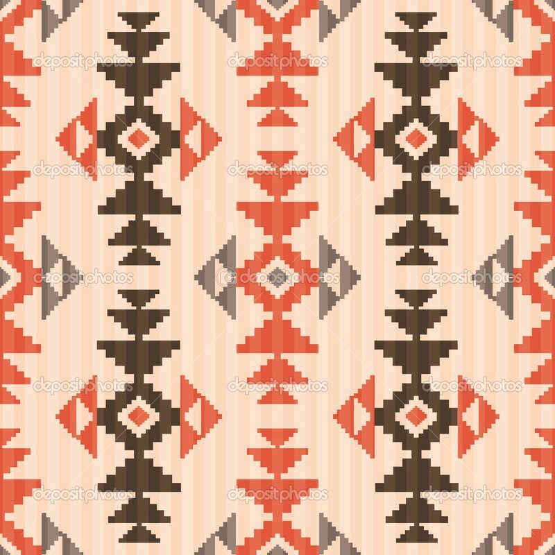 Этно рисунок на ткани