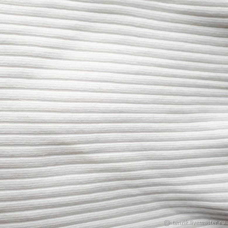 Ткань лапша белая