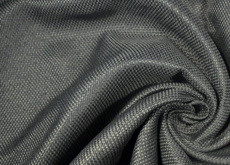 Шторы Blackout рогожка серая