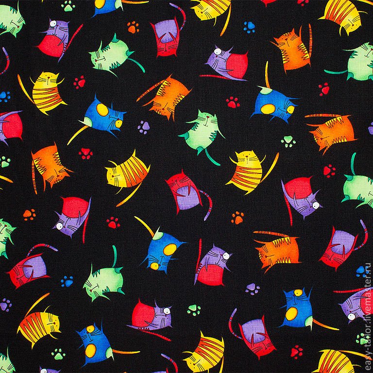 Принты на ткани