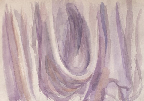 Ткань гуашью