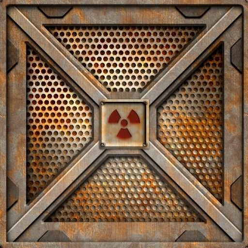 Фактура железного ящика