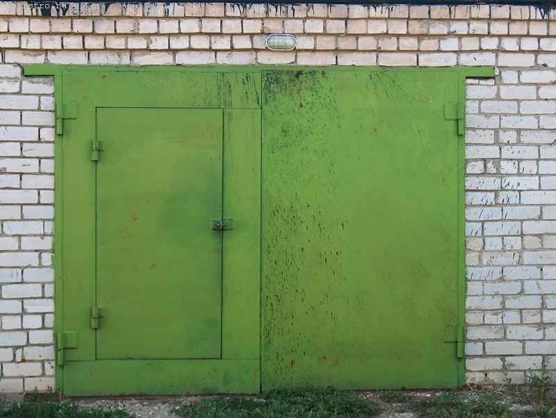 Гаражные ворота советские