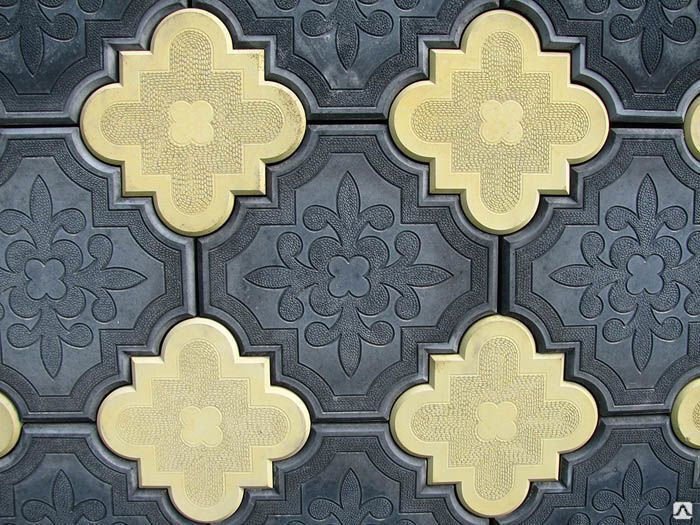 Тротуарная плитка Клевер Краковский