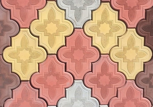 Брусчатка Клевер узорный