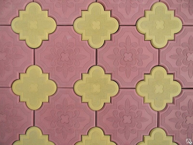 Тротуарная плитка Клевер Краковский