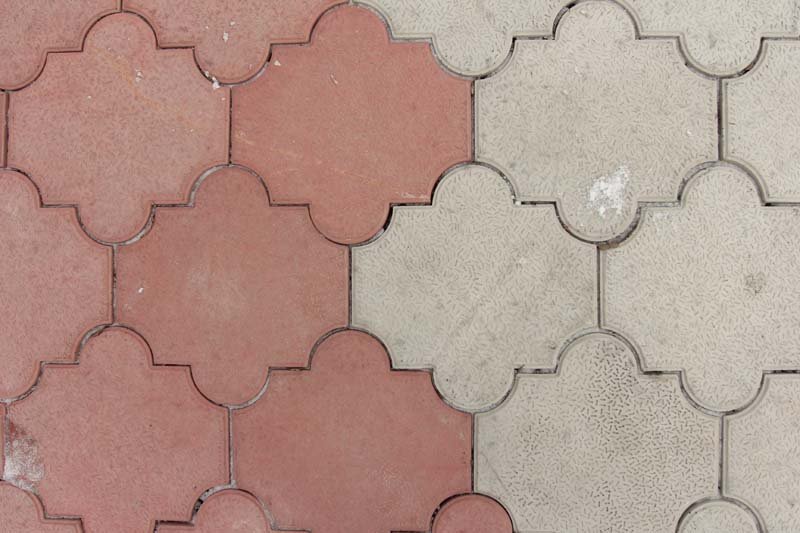 Брусчатка тротуарная плитка Клевер