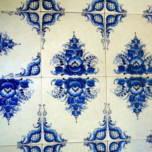 Плитка Сокол Катарина Гжель