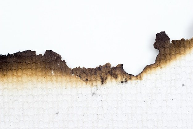 Эффект подгоревшей бумаги