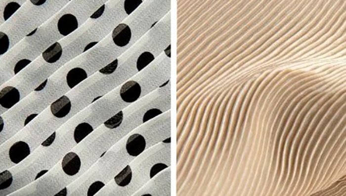 Ткань гофре