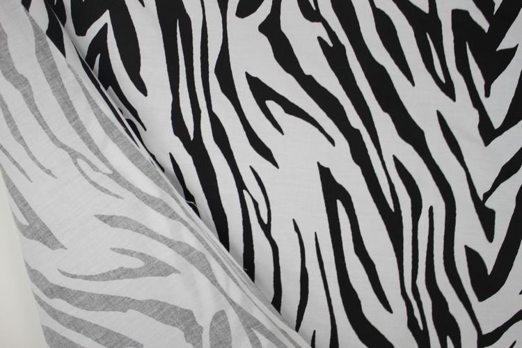 Ткань принт Зебра