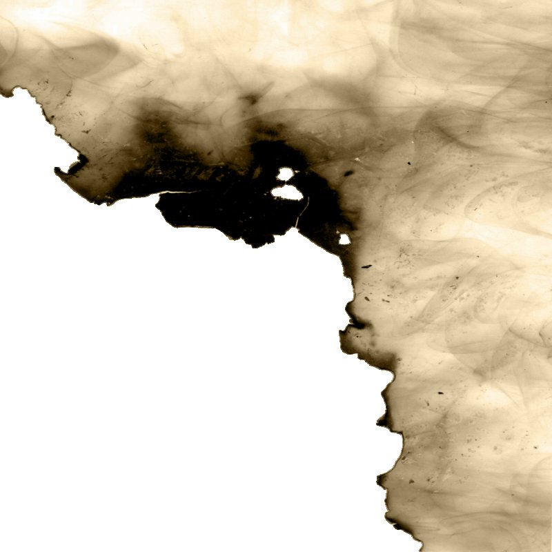 Рваный край бумаги