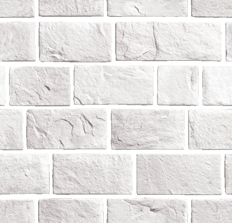 Белая каменная плитка