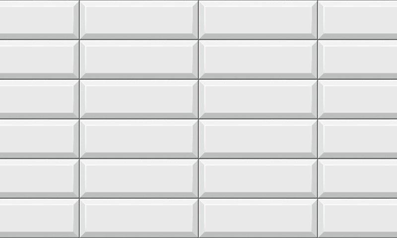 Керама Марацци белая плитка 10х20