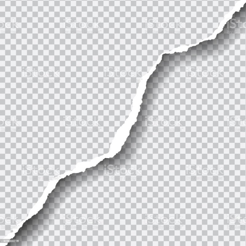 Порванная бумага для фотошопа