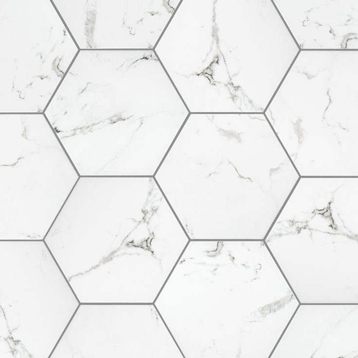 Плитка Гексагон мрамор