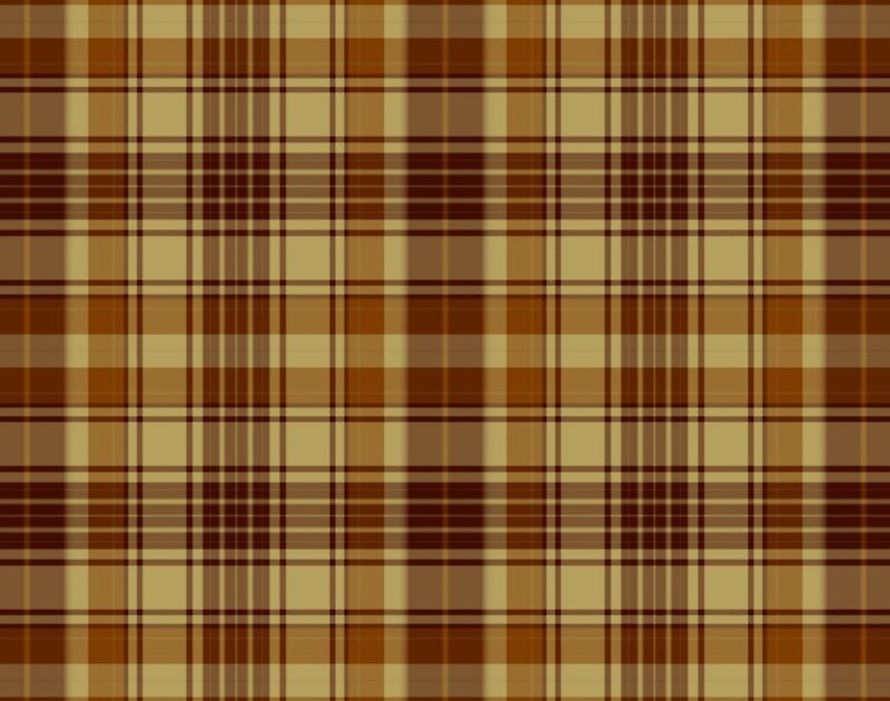 Коричневая клетчатая ткань