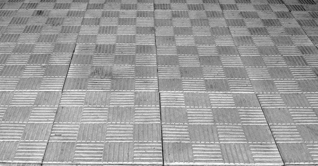 Тротуарная плитка паркет серая 300*300*30