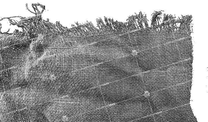 Рваный край ткани