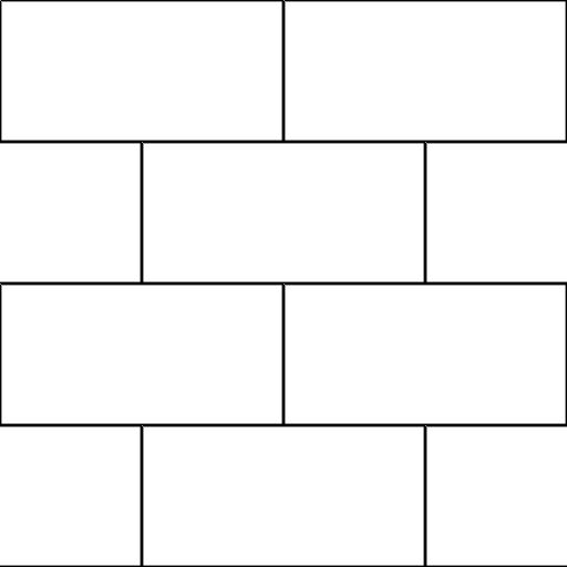 Плитка белая прямоугольная