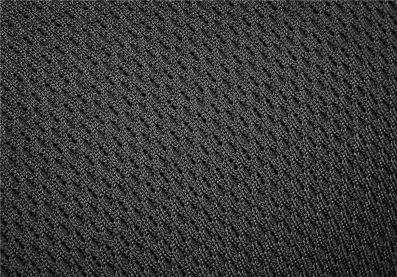 Фактурная черная ткань