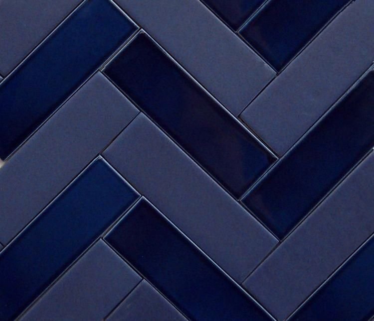 Плитка Chevron Dark Blue