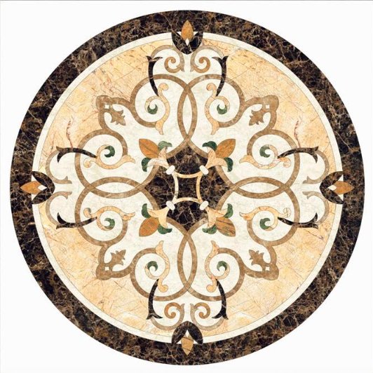 Декор Absolut keramika Marble Roseton Marble 900x900