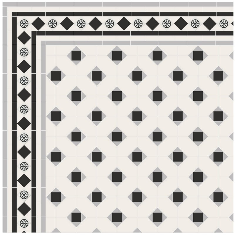 Метлахская плитка паттерн