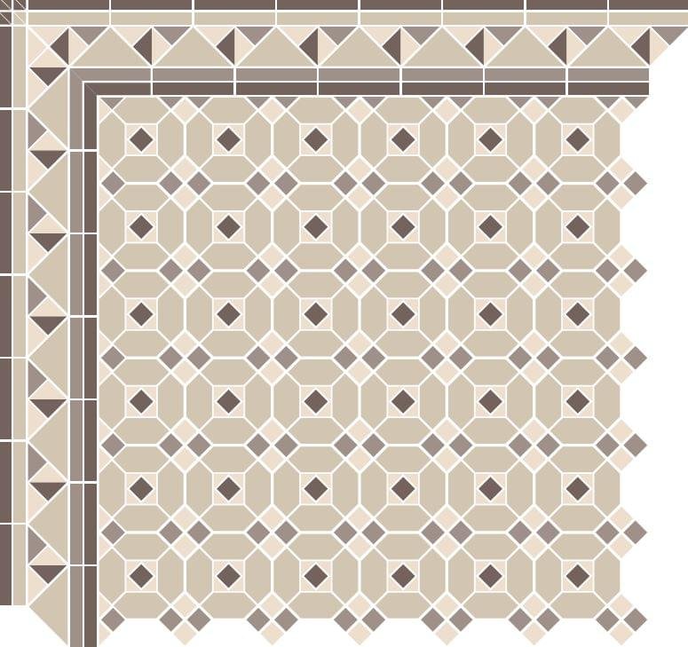 Метлахская плитка топчер