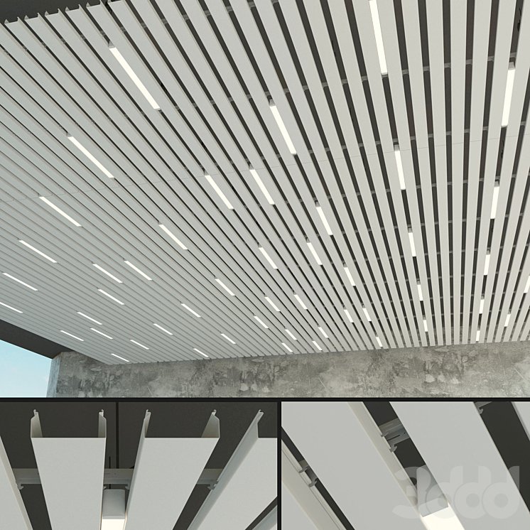 Реечный потолок Armstrong Metal Grill