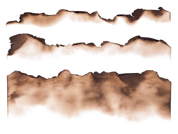 Горелый край бумаги