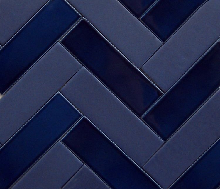 Блю Шеврон Blue Chevron ванная