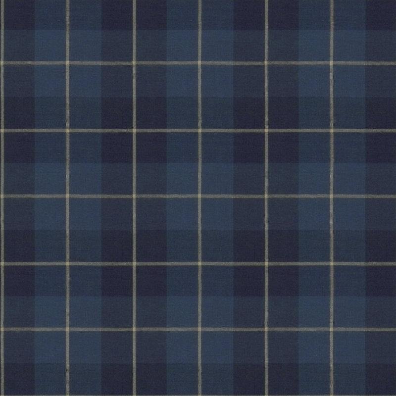 Синяя клетчатая ткань