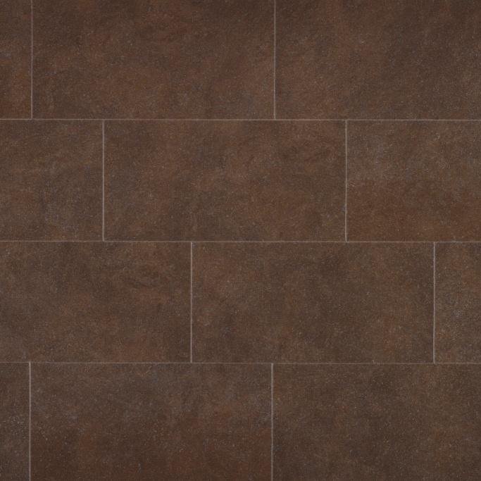 Плитка напольная коричневая