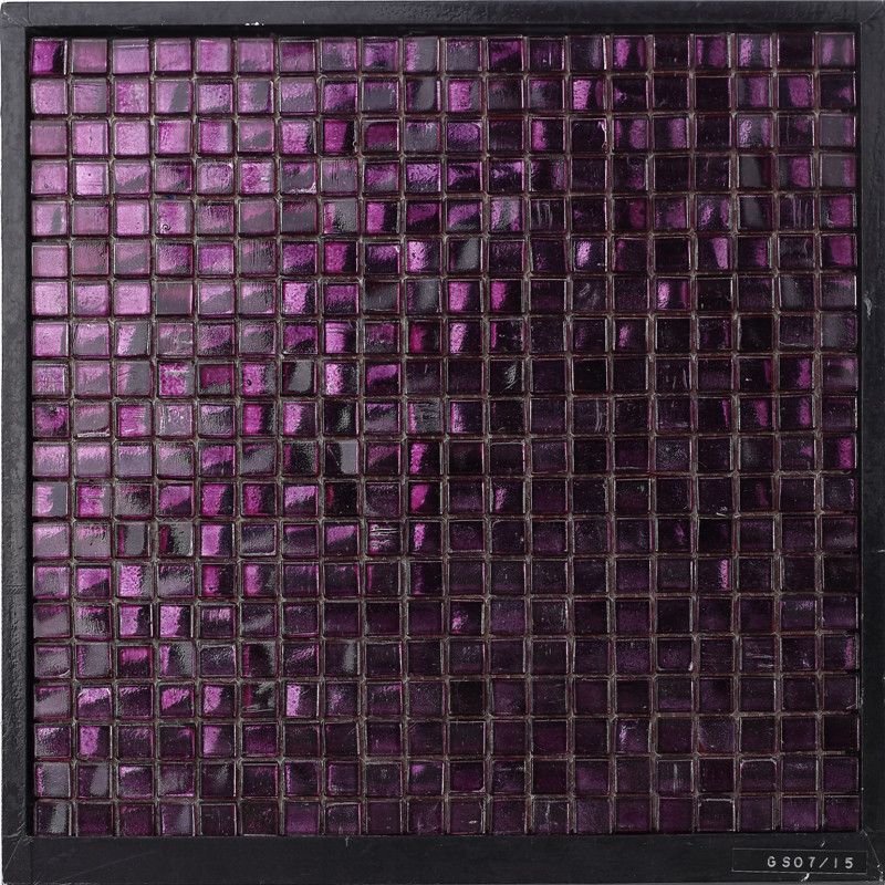 Плитка мозаика фиолетовая