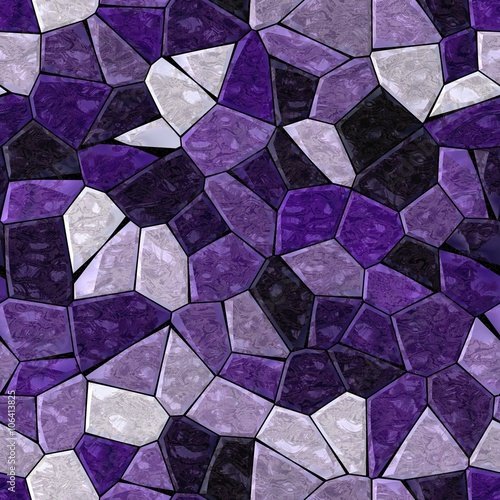 Фиолетовая мозаика