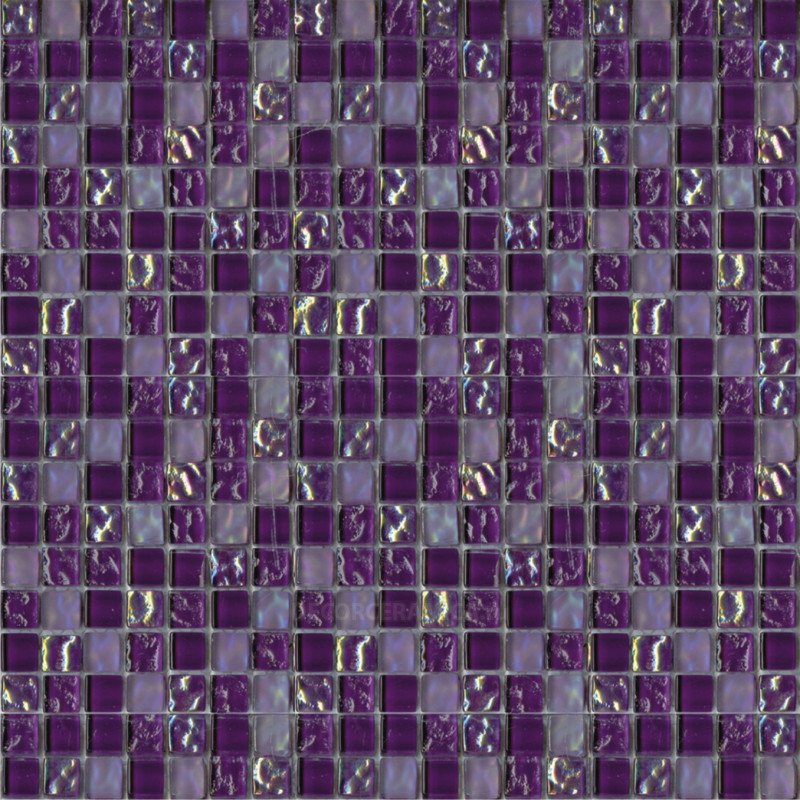 Плитка мозаика фиолетовая