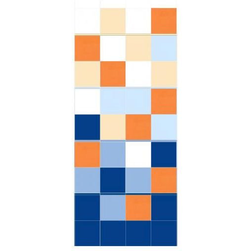 Керама Марацци Калейдоскоп 20х20 белая