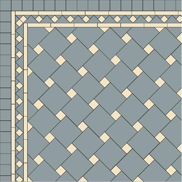 Метлахская плитка раскладка