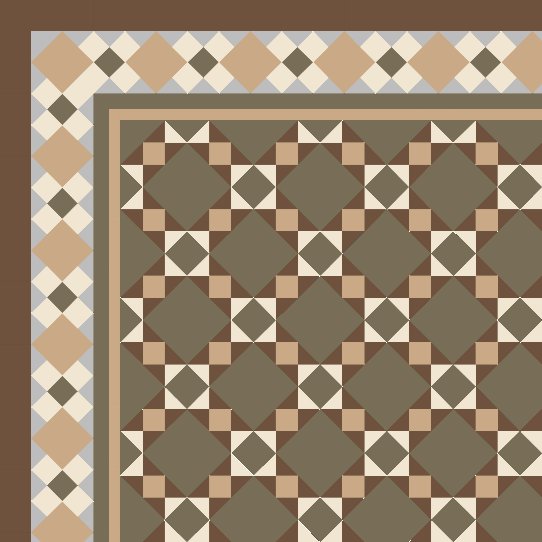 Метлахская фоновая плитка