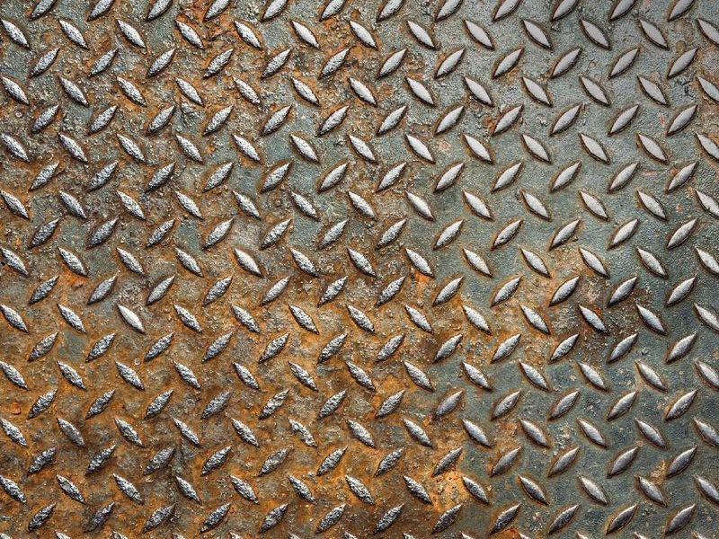 Металлический лист с рельефом