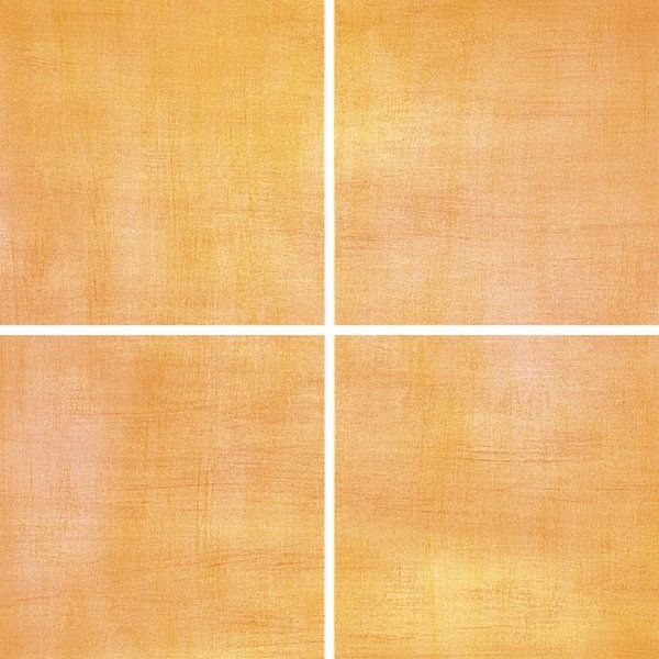 Нефрит-керамика плитка оранжевая 20х20