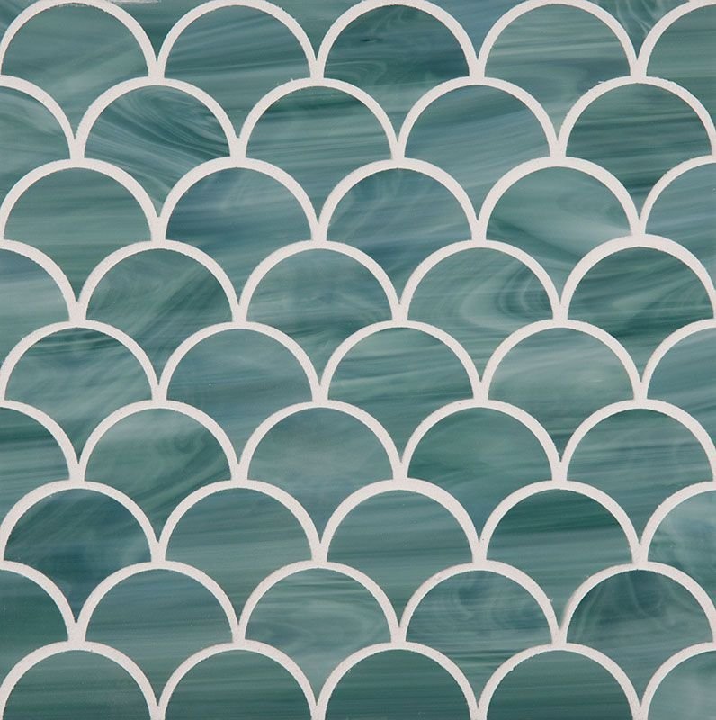 Плитка рыбья чешуя