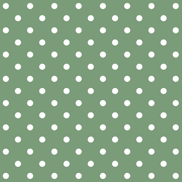 Зеленый фон в горошек
