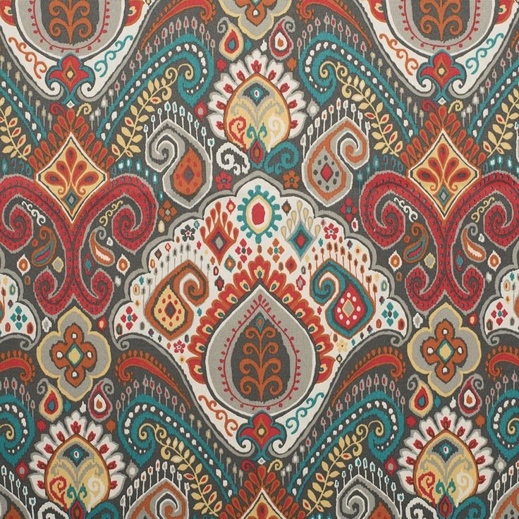 Ткань в стиле бохо текстура