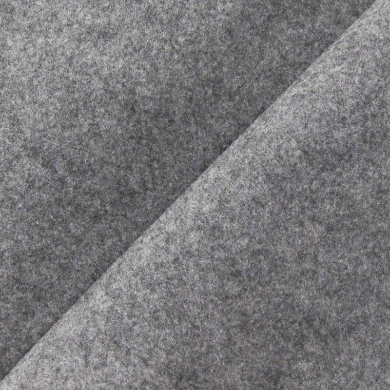 Ткань фетр серый