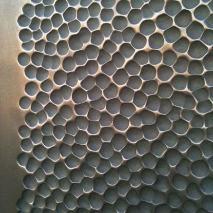 Декоративная фактура на металле