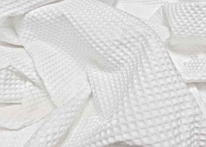 Полотно вафельное белое(ш.45см)