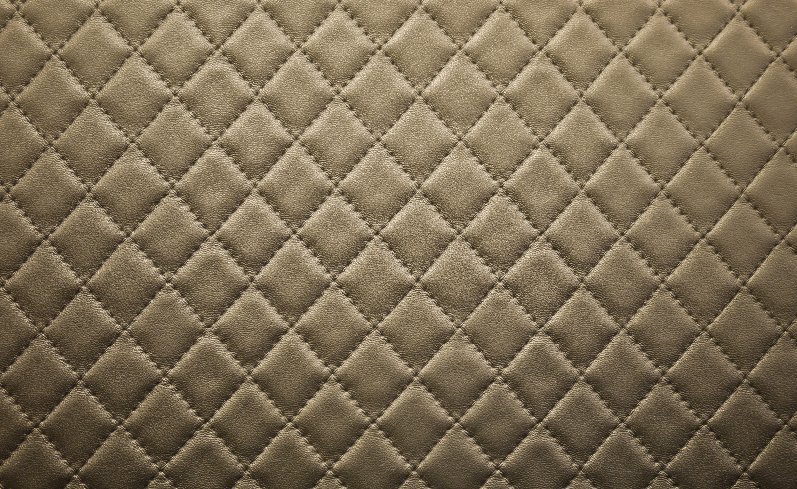 Кожа с прострочкой